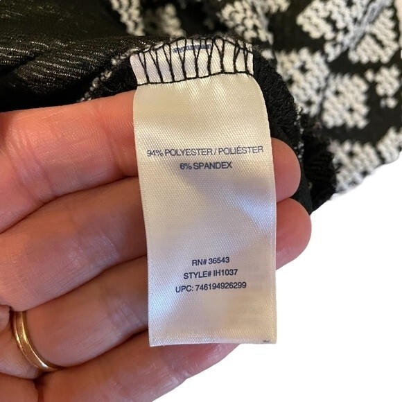 IZOD Turtleneck cowl sweater sweatshirt shacket - Picture 7 of 10